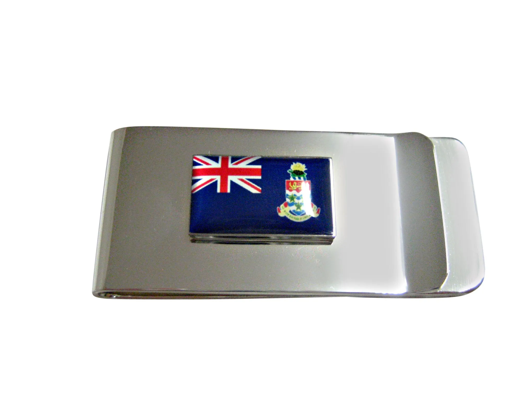 Cayman Islands Flag Pendant Money Clip