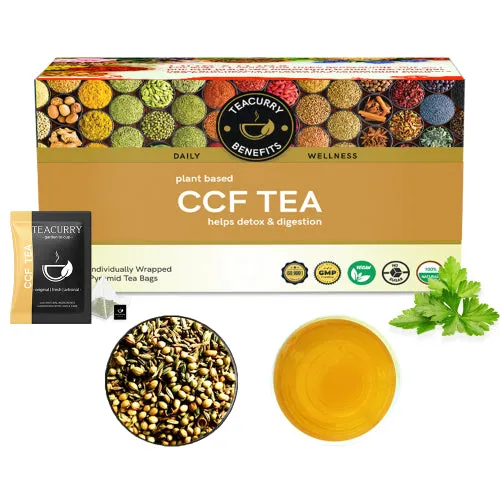 CCF Tea - Cumin Coriander Fennel Tea for Migraine, Headaches, Digestive Health