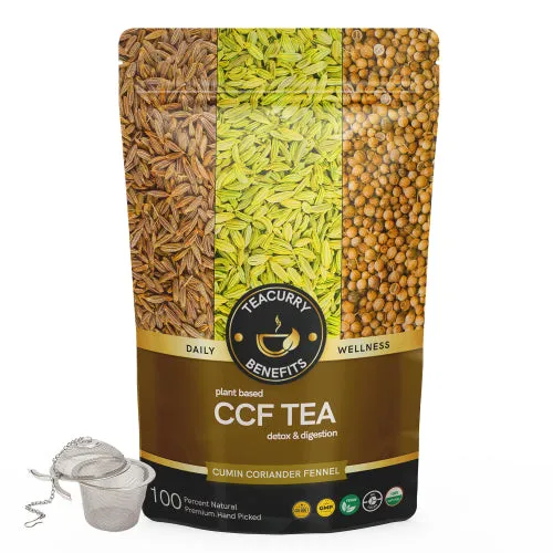 CCF Tea - Cumin Coriander Fennel Tea for Migraine, Headaches, Digestive Health