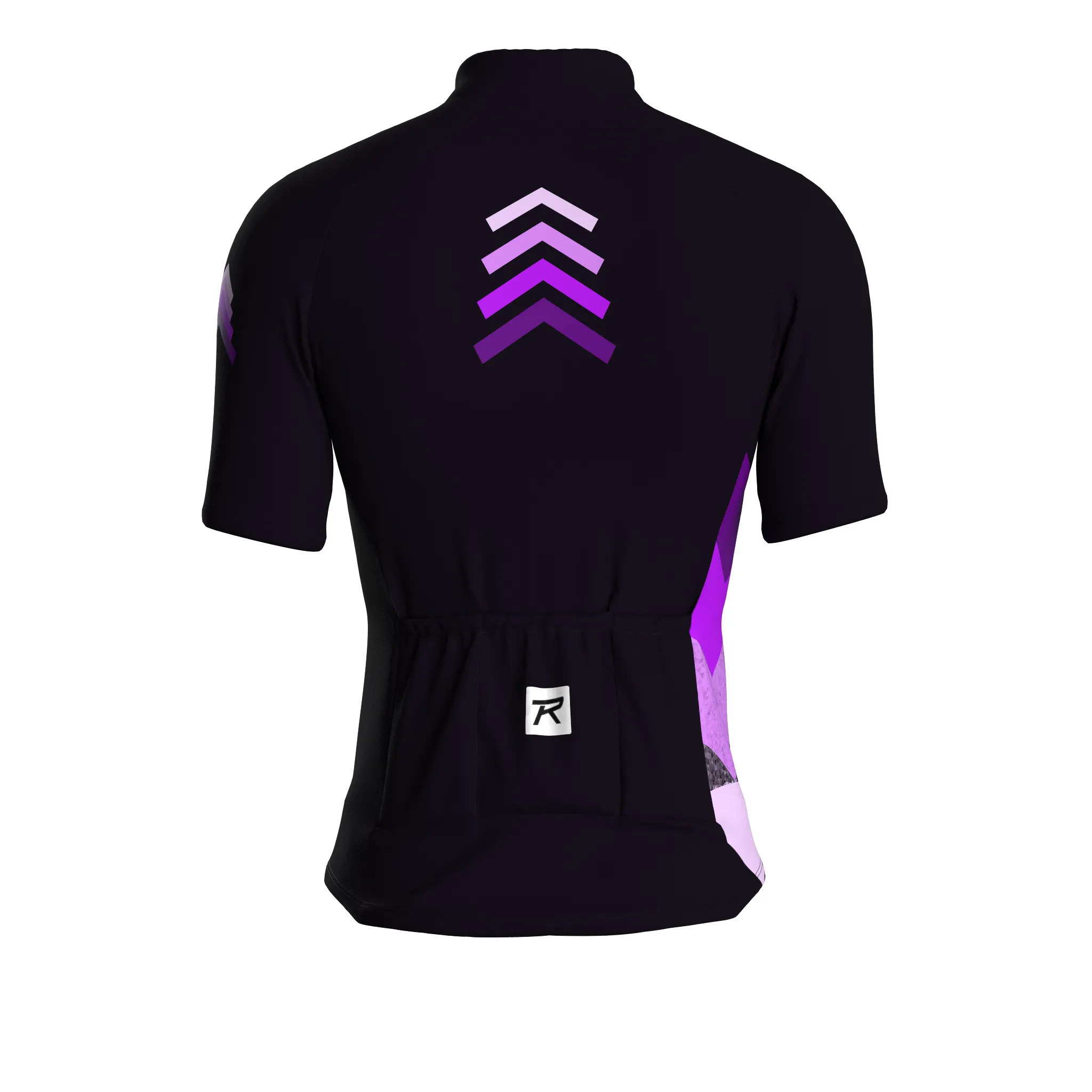 Celestial Grid | Dark Purple Male Short Sleeves Jersey