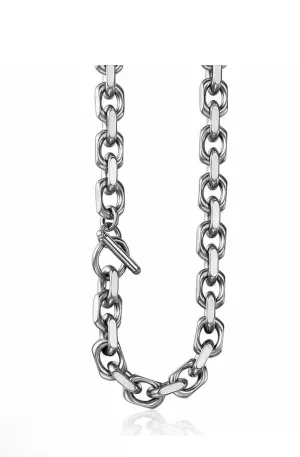 Chunky silver chain