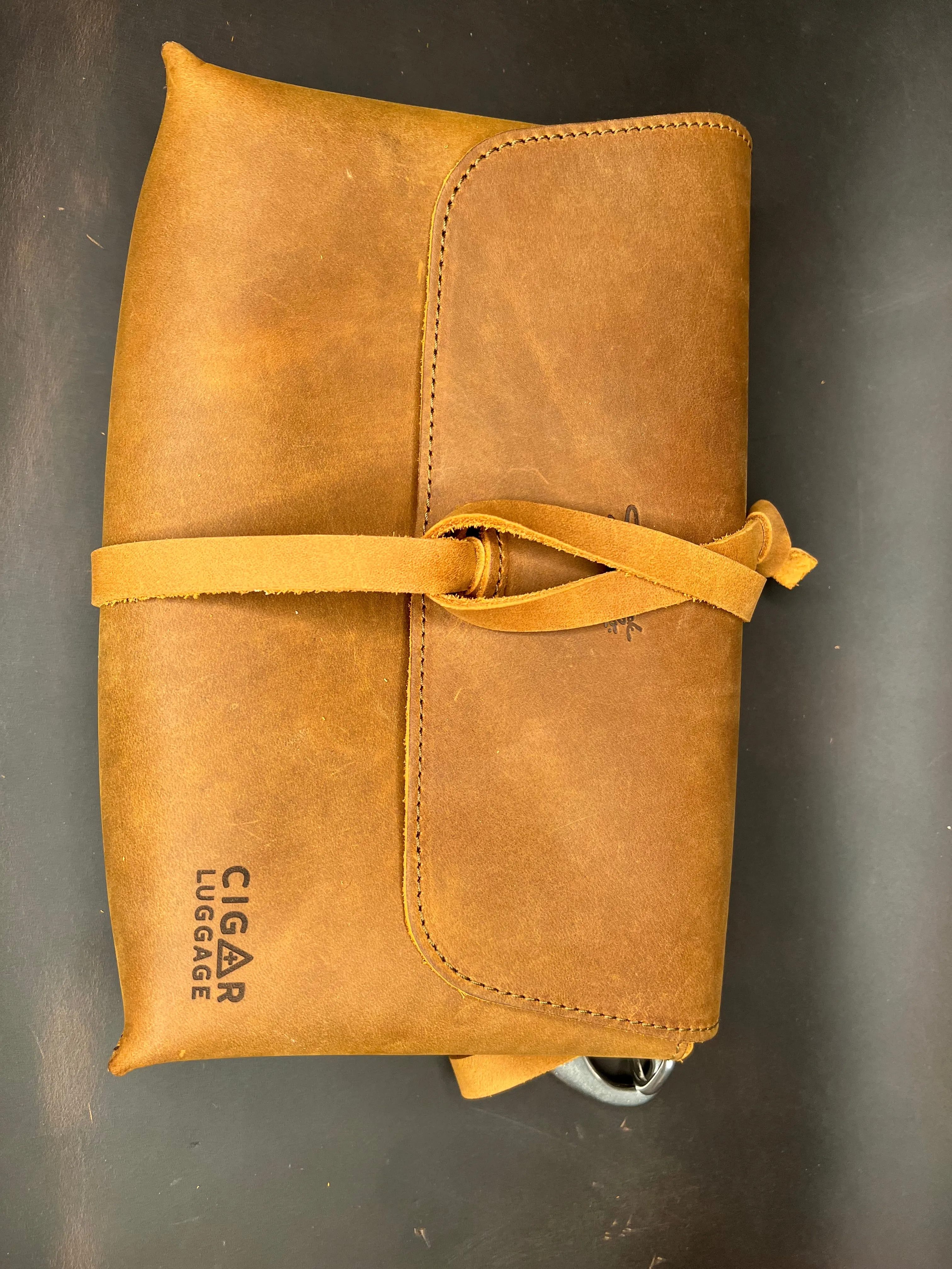 Cigar Luggage Harlow Leather Slip Case