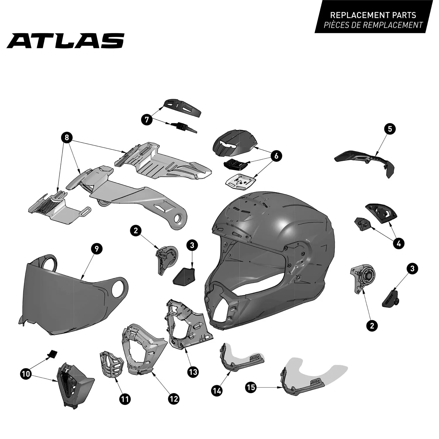 CKX Atlas Byway Helmet with Single Photochromic Visor