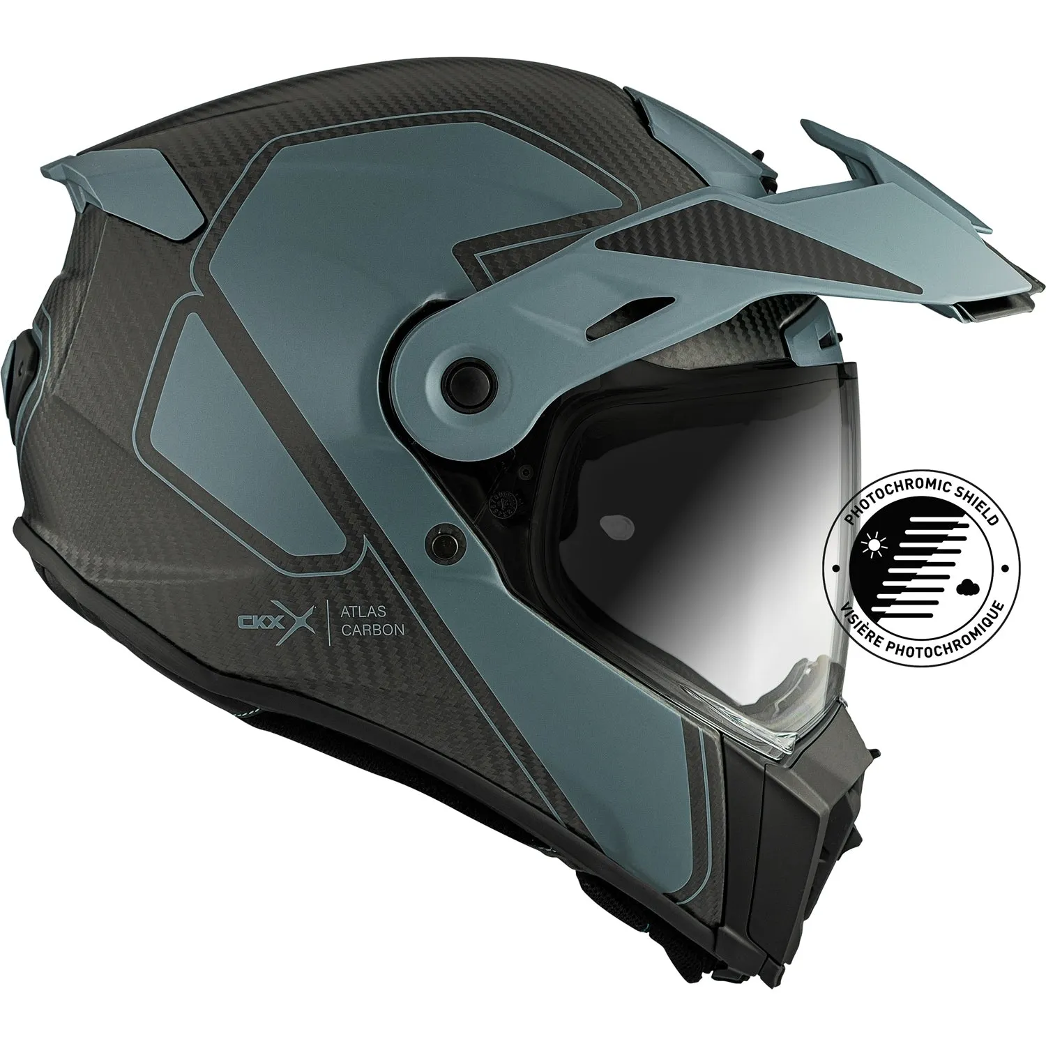 CKX Atlas Byway Helmet with Single Photochromic Visor