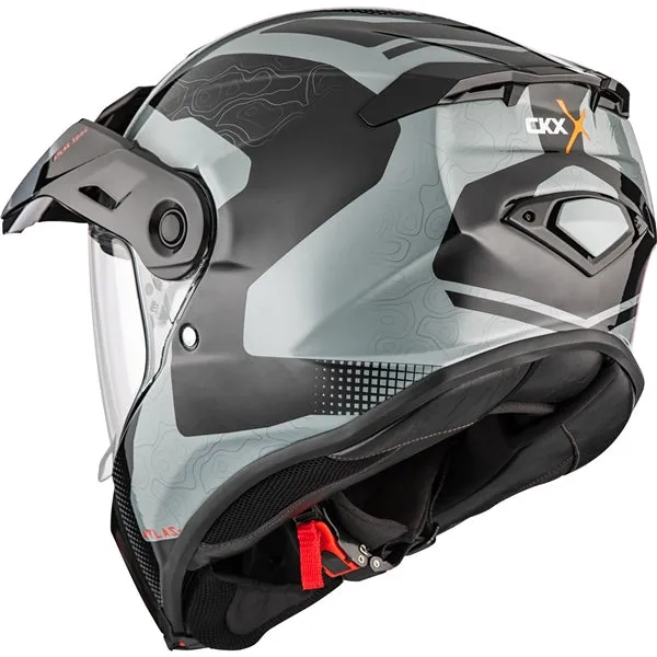 CKX Atlas Full-Face Motorcycle Helmet Dual Sport - Bedrock Graphic