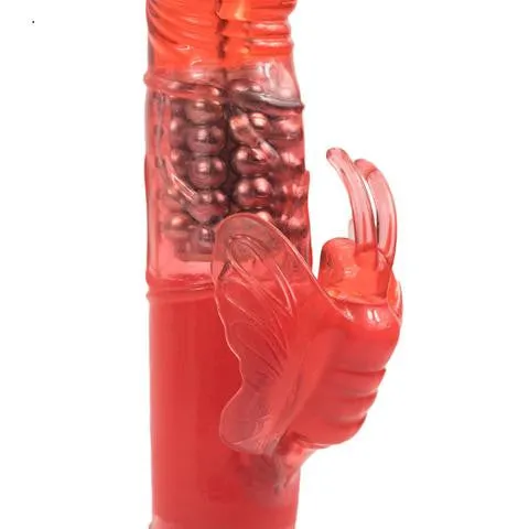 Climax Joy 3x Multi-Purpose Rabbit Vibe - Red