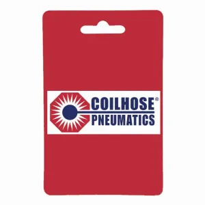 Coilhose Pneumatics R14006N Multi-Purpose Hose, 1/4" ID x 6’, 1/4" MPT