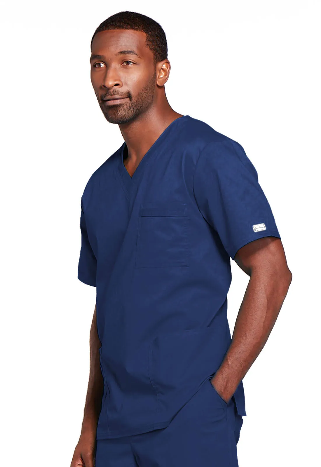 Core Stretch 4725 Unisex V-Neck Top Navy