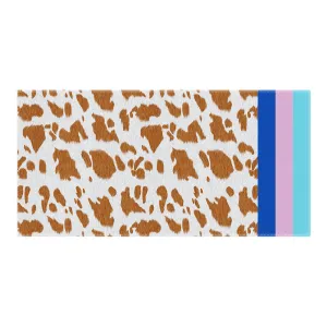 Customizable Star Leopard  Travel Towel: Perfect Personalized Essential for Your Summer