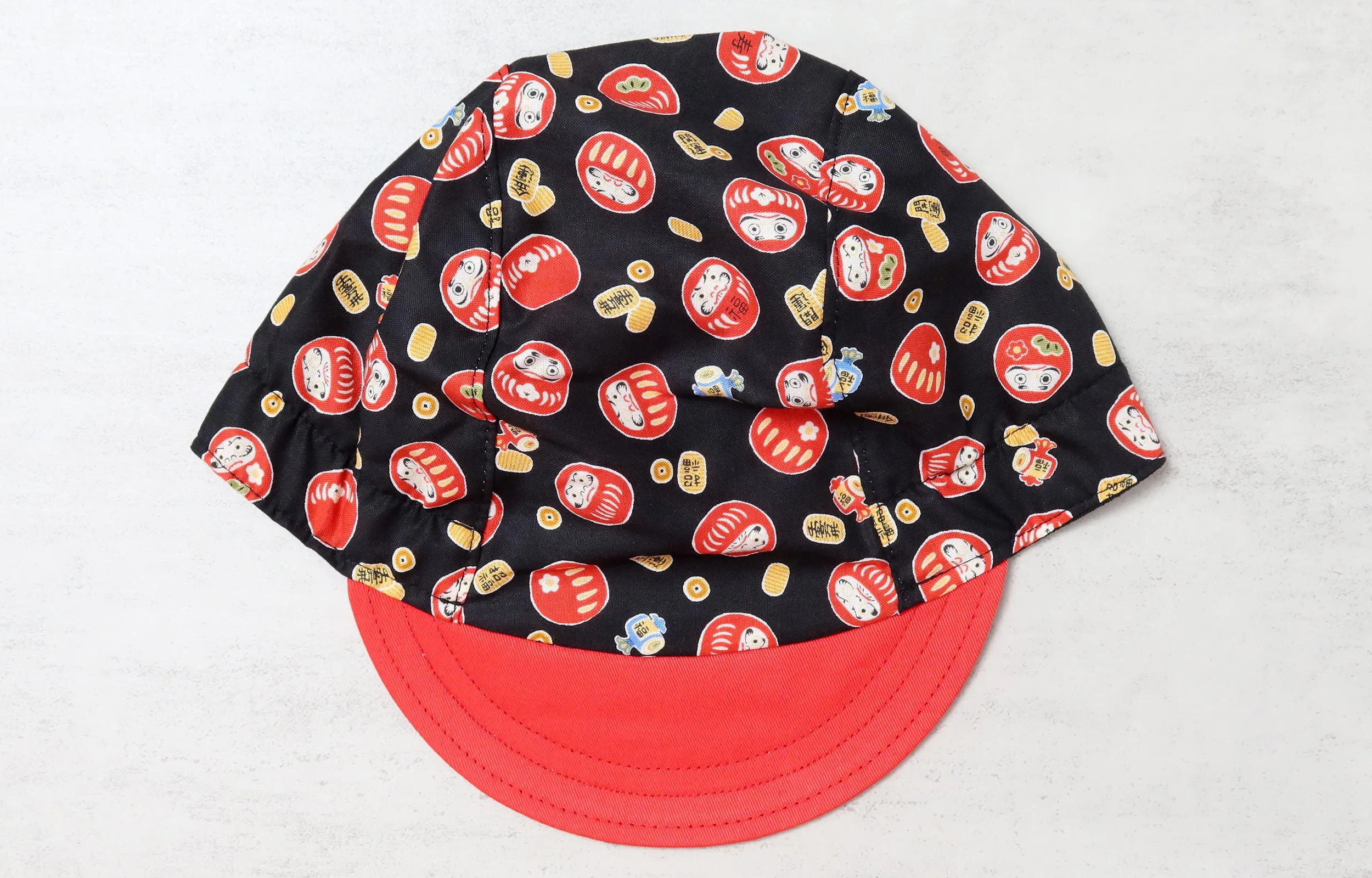 Damaru Black Cycling Cap