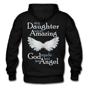 Daughter Amazing Angel Gildan Heavy Blend Adult Hoodie