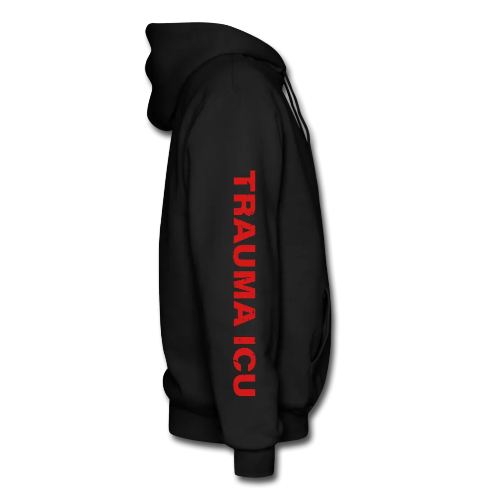 Delray Trauma ICU Flag Gildan Heavy Blend Adult Hoodie