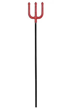 Detachable Rhinestone Pitch Fork