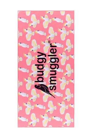 Double Sided Towel in Cockatoo | Large Logo