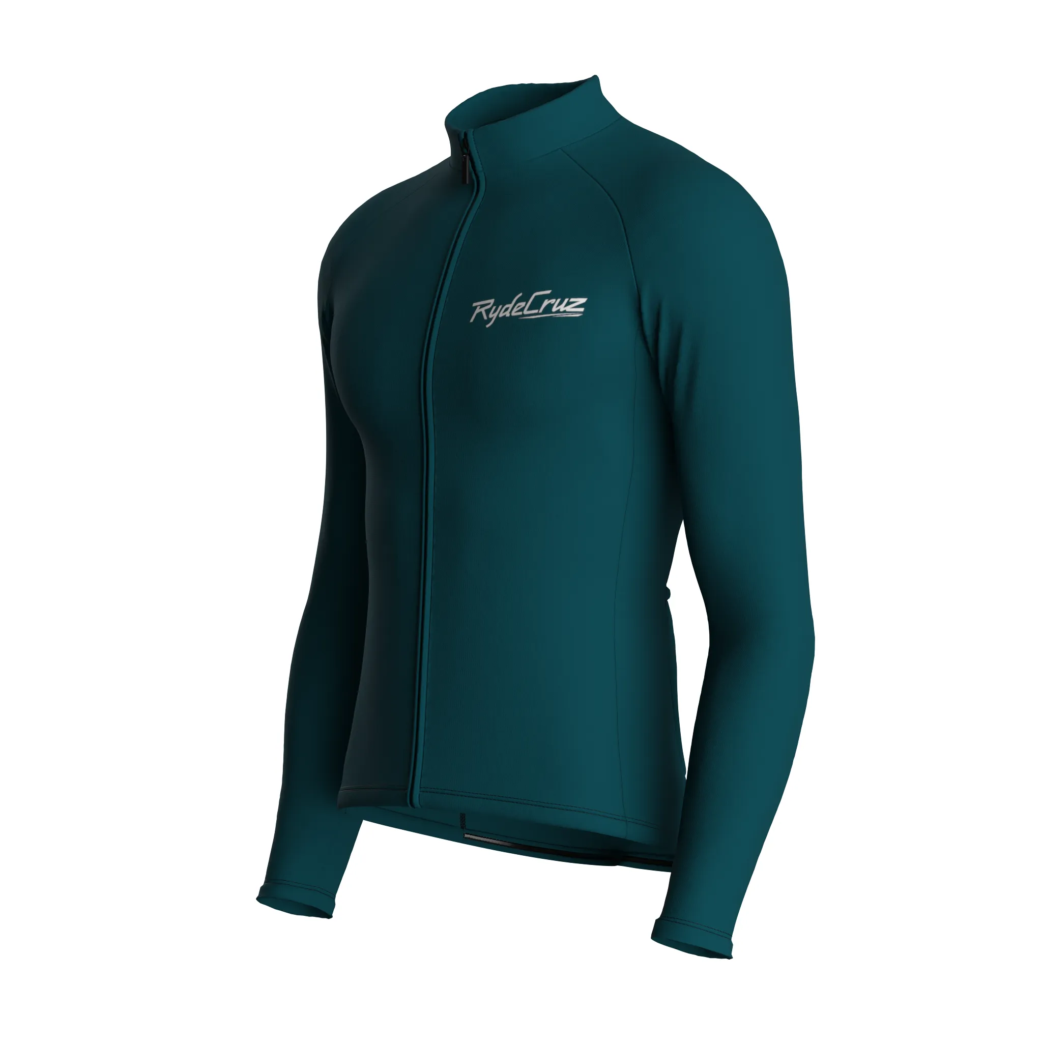 Essential | Midnight Green Male Long Sleeves Jersey