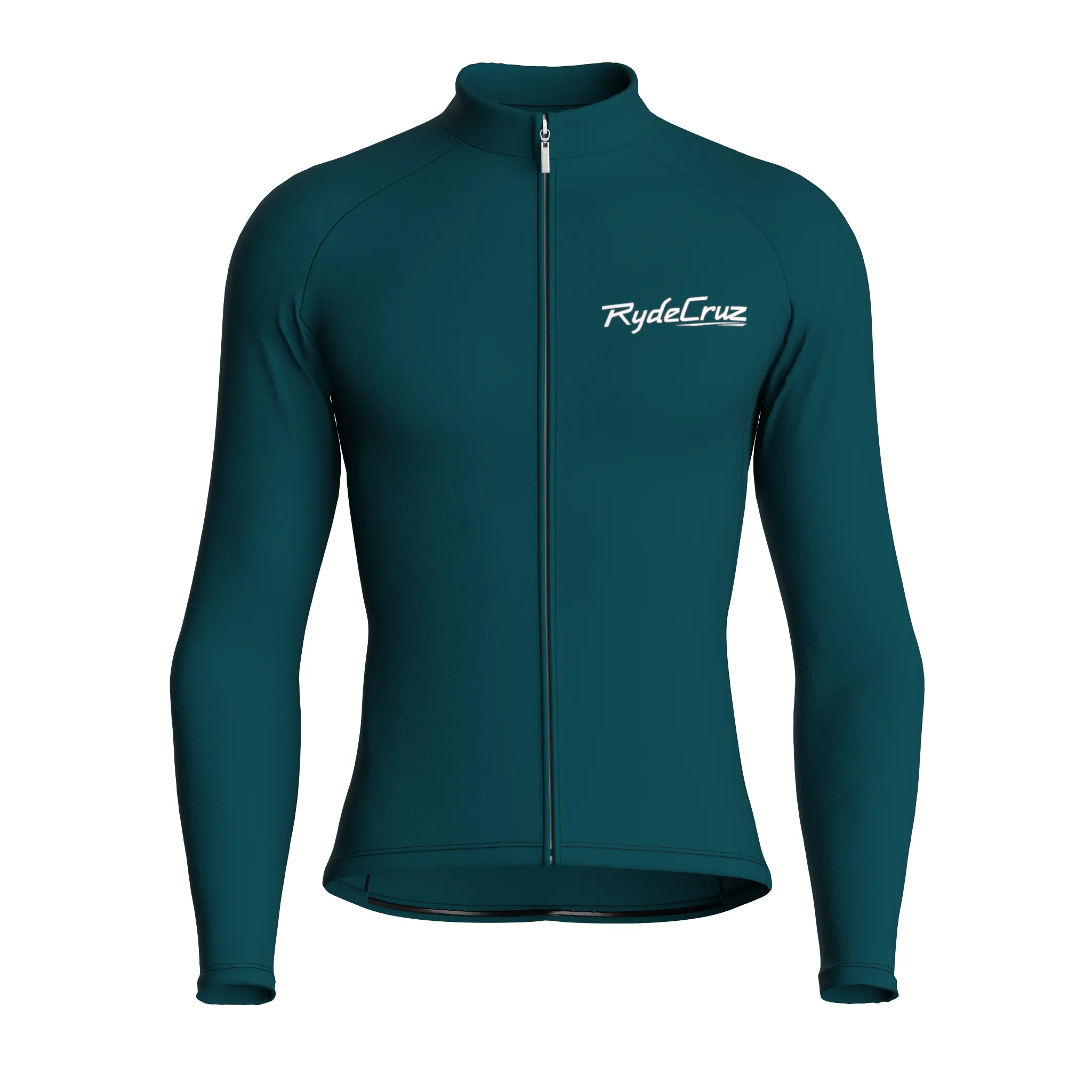 Essential | Midnight Green Male Long Sleeves Jersey
