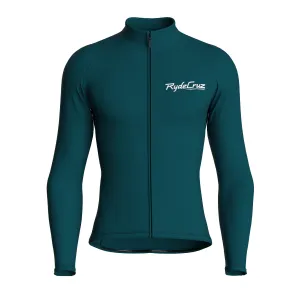 Essential | Midnight Green Male Long Sleeves Jersey