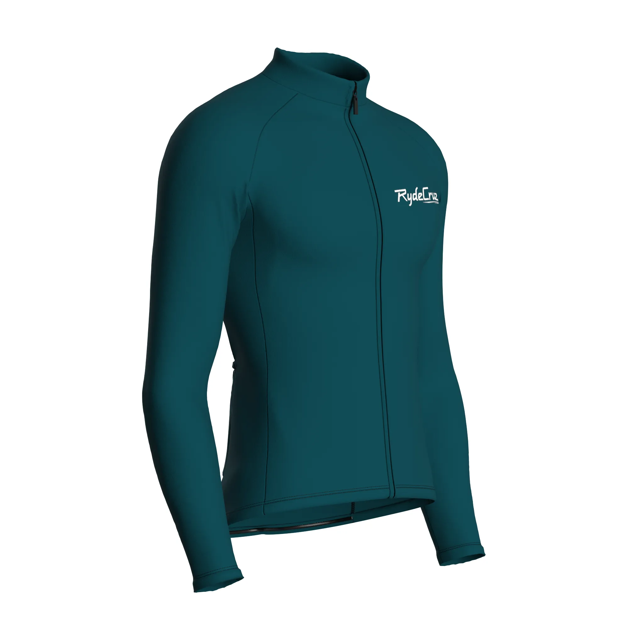 Essential | Midnight Green Male Long Sleeves Jersey