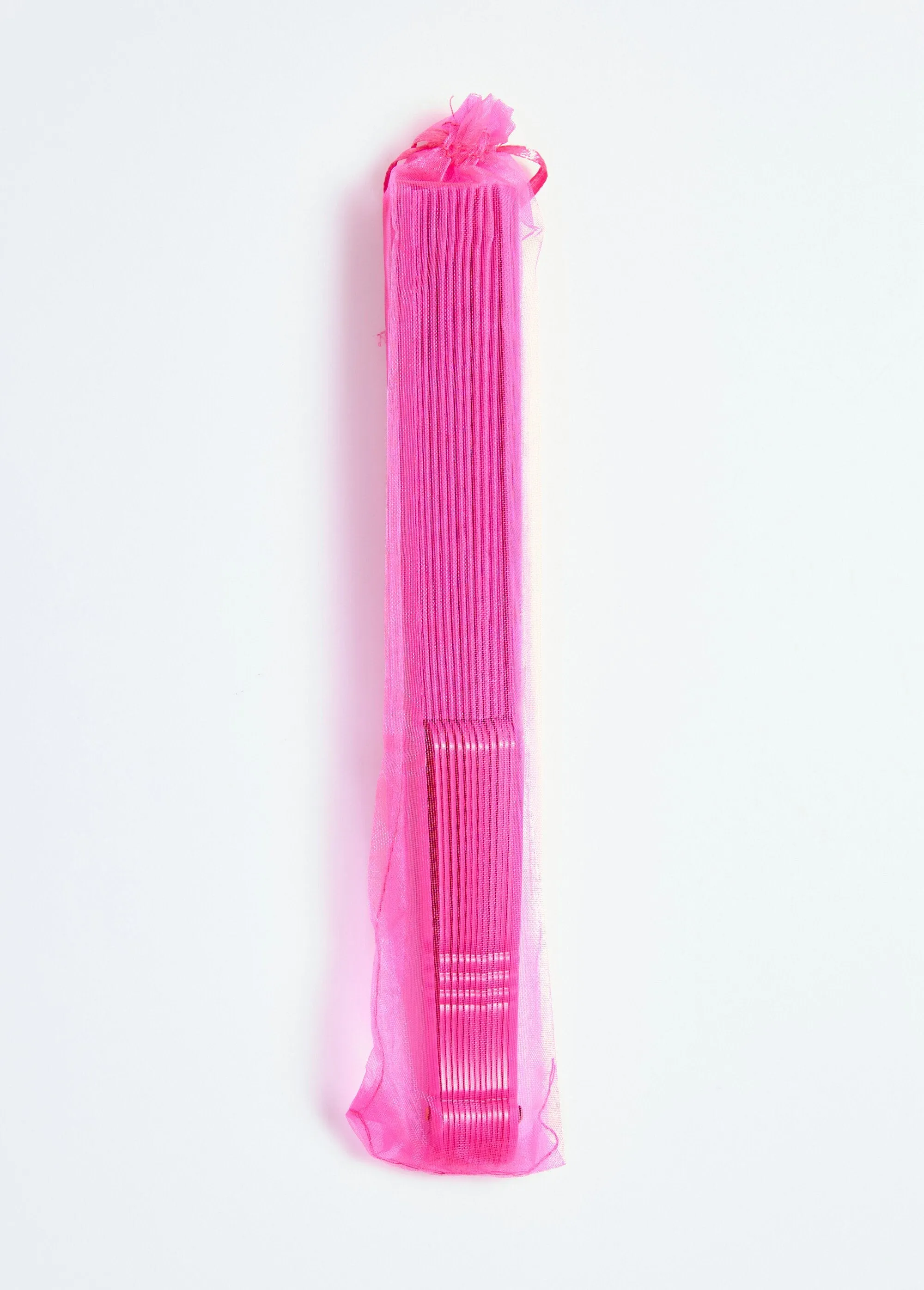 Fan and organza pouch
