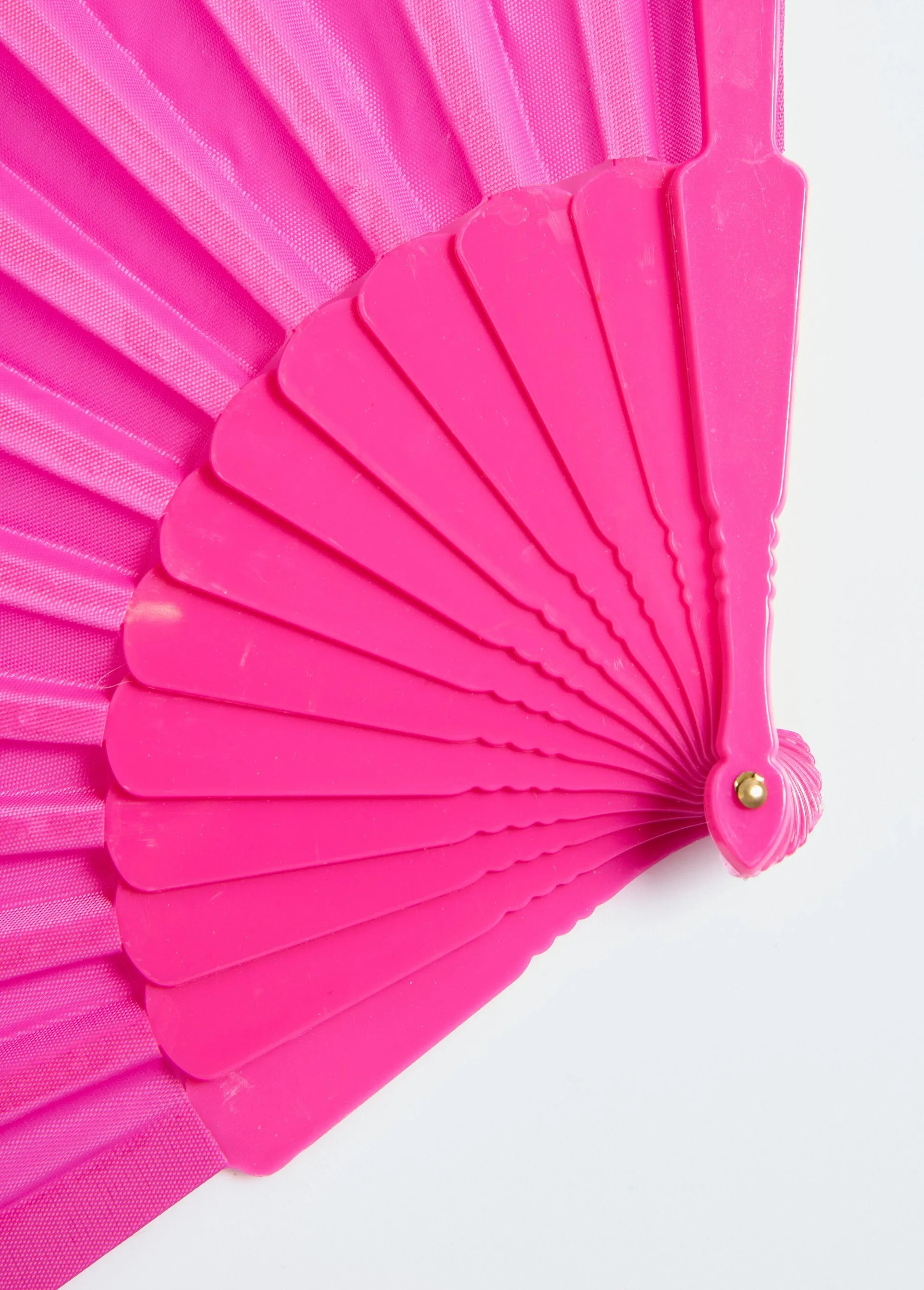Fan and organza pouch