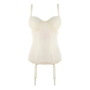 Fantasie Ella Ivory Underwire Moulded Longline Basque FL2000 Ivory Size 30G