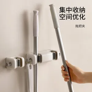 FaSoLa Mop Holder White Double Clip