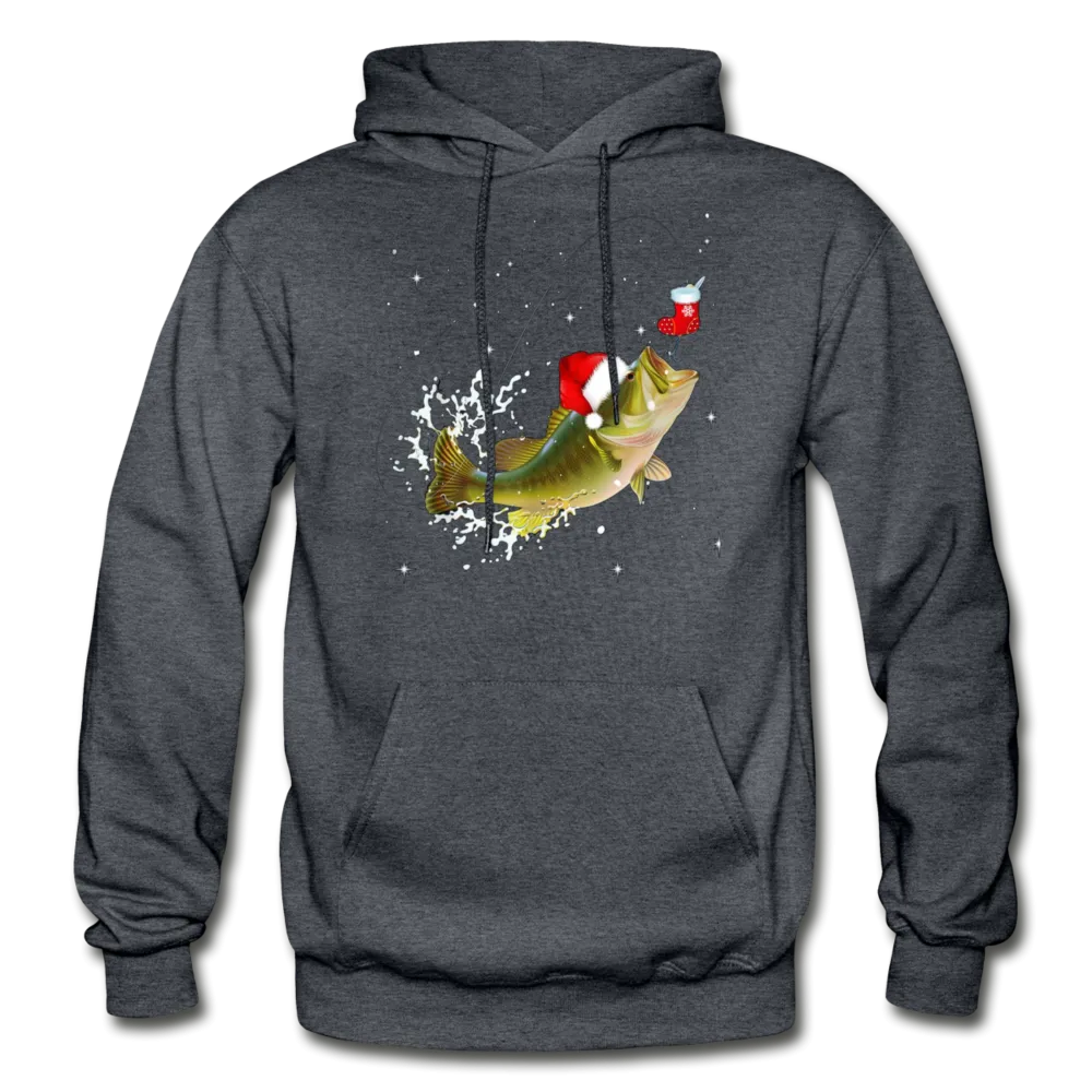 Fisherman's Bass Christmas Premium Adult Hoodie