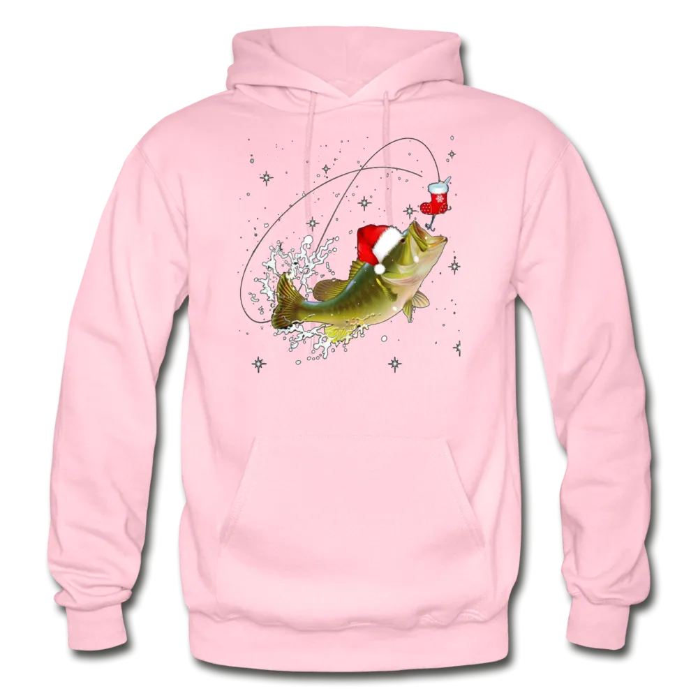 Fisherman's Bass Christmas Premium Adult Hoodie