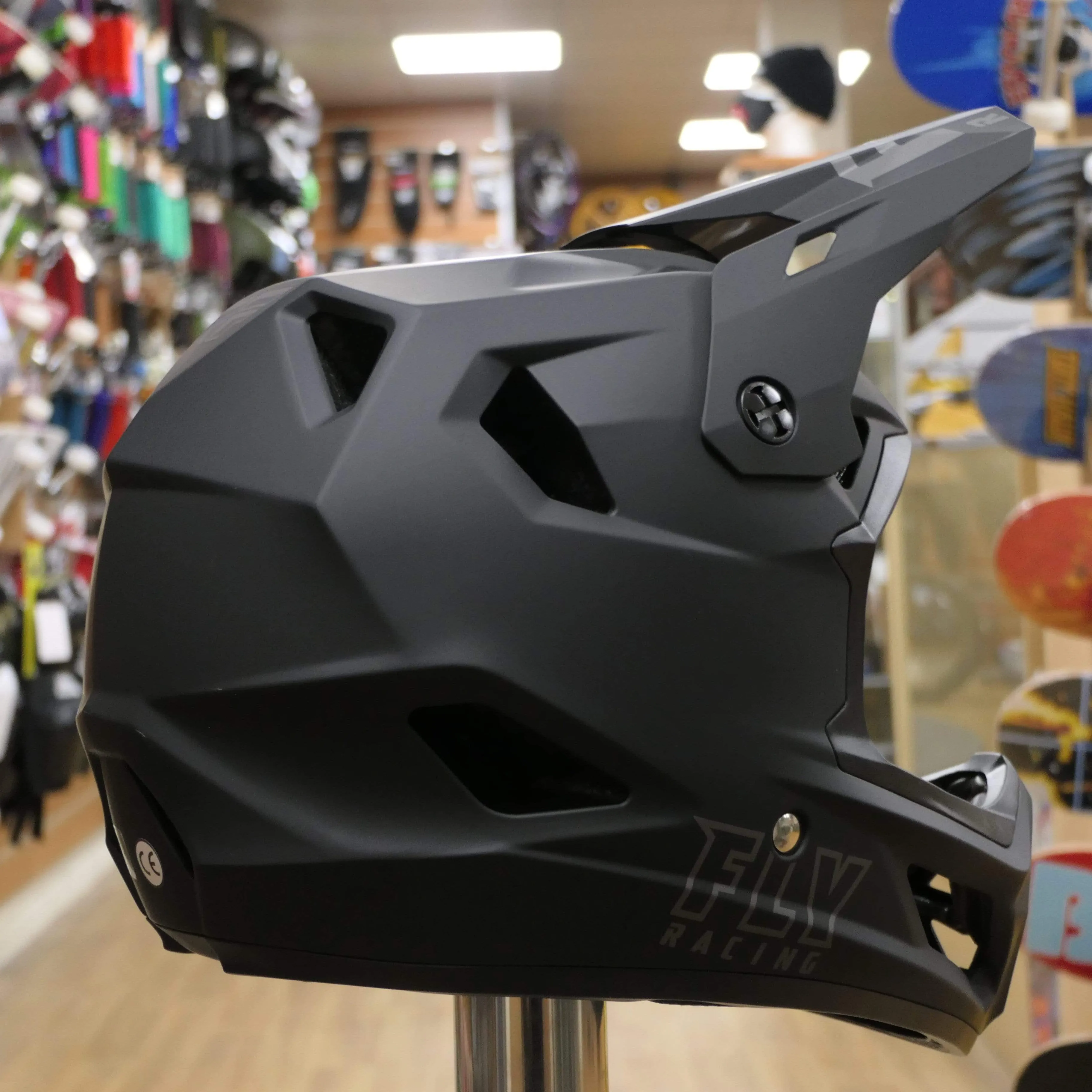 Fly Racing Rayce Helmet Matte Black
