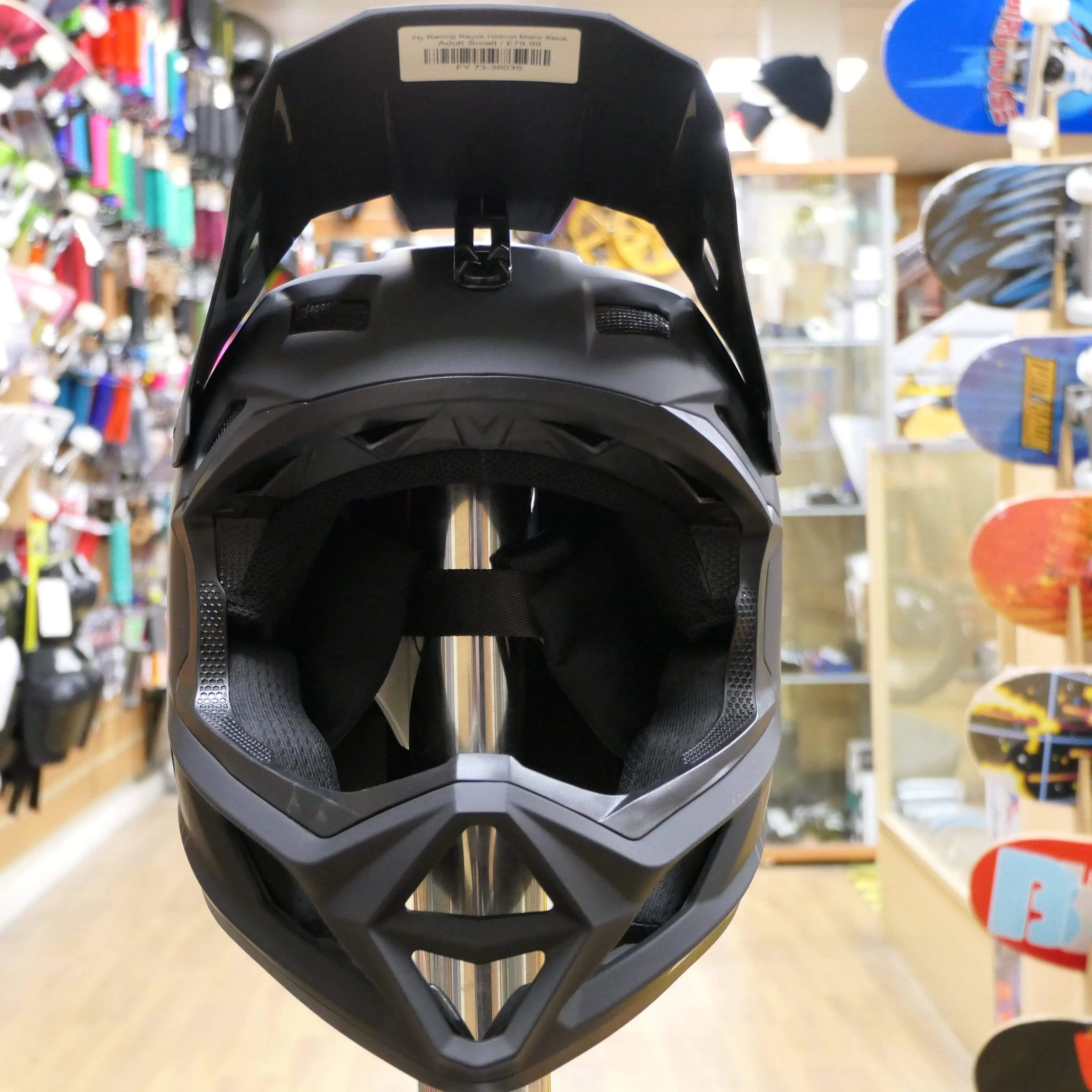 Fly Racing Rayce Helmet Matte Black