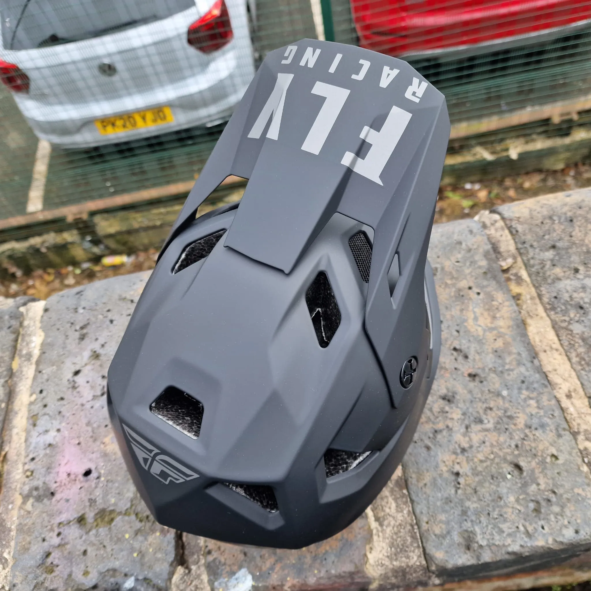 Fly Racing Rayce Helmet Matte Black