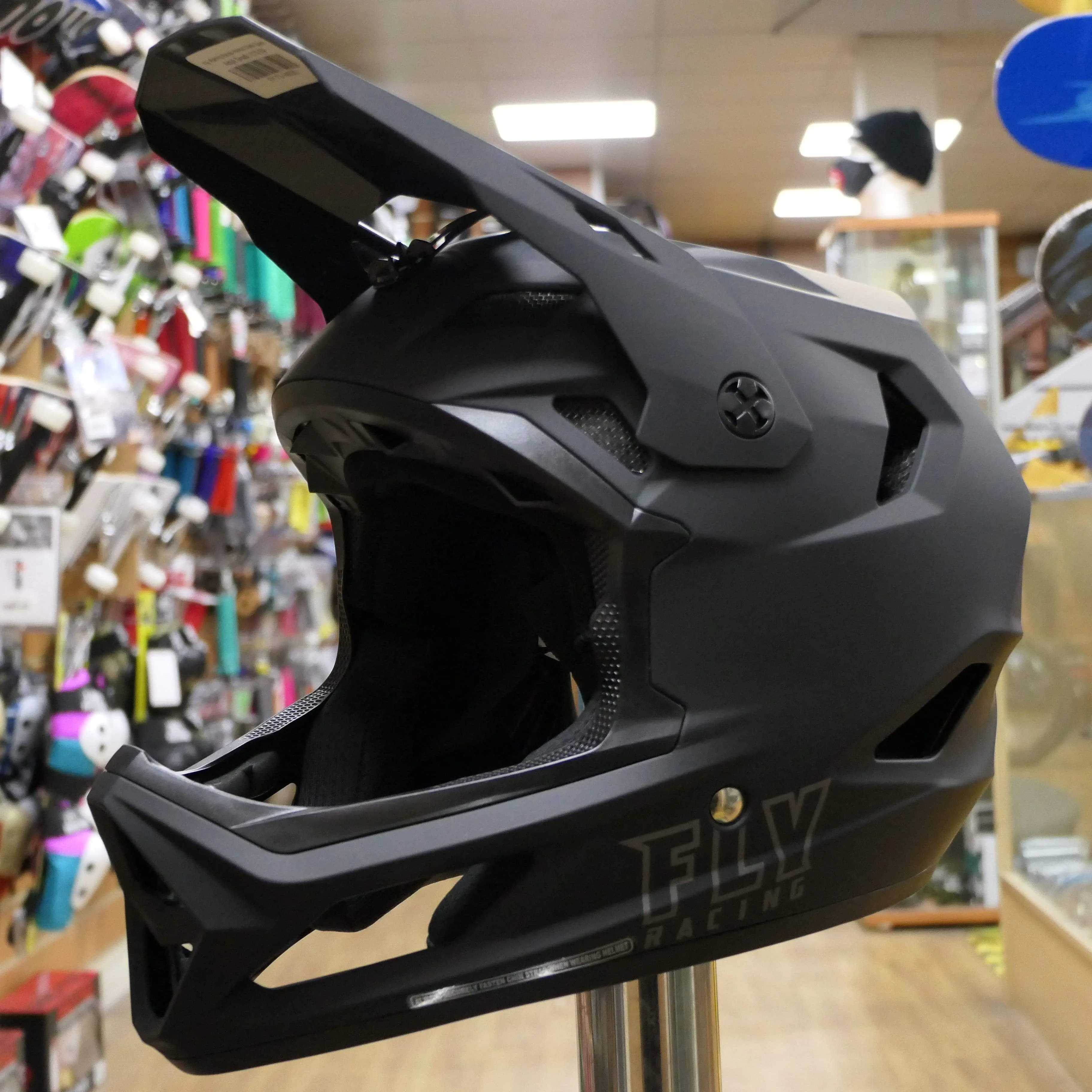 Fly Racing Rayce Helmet Matte Black