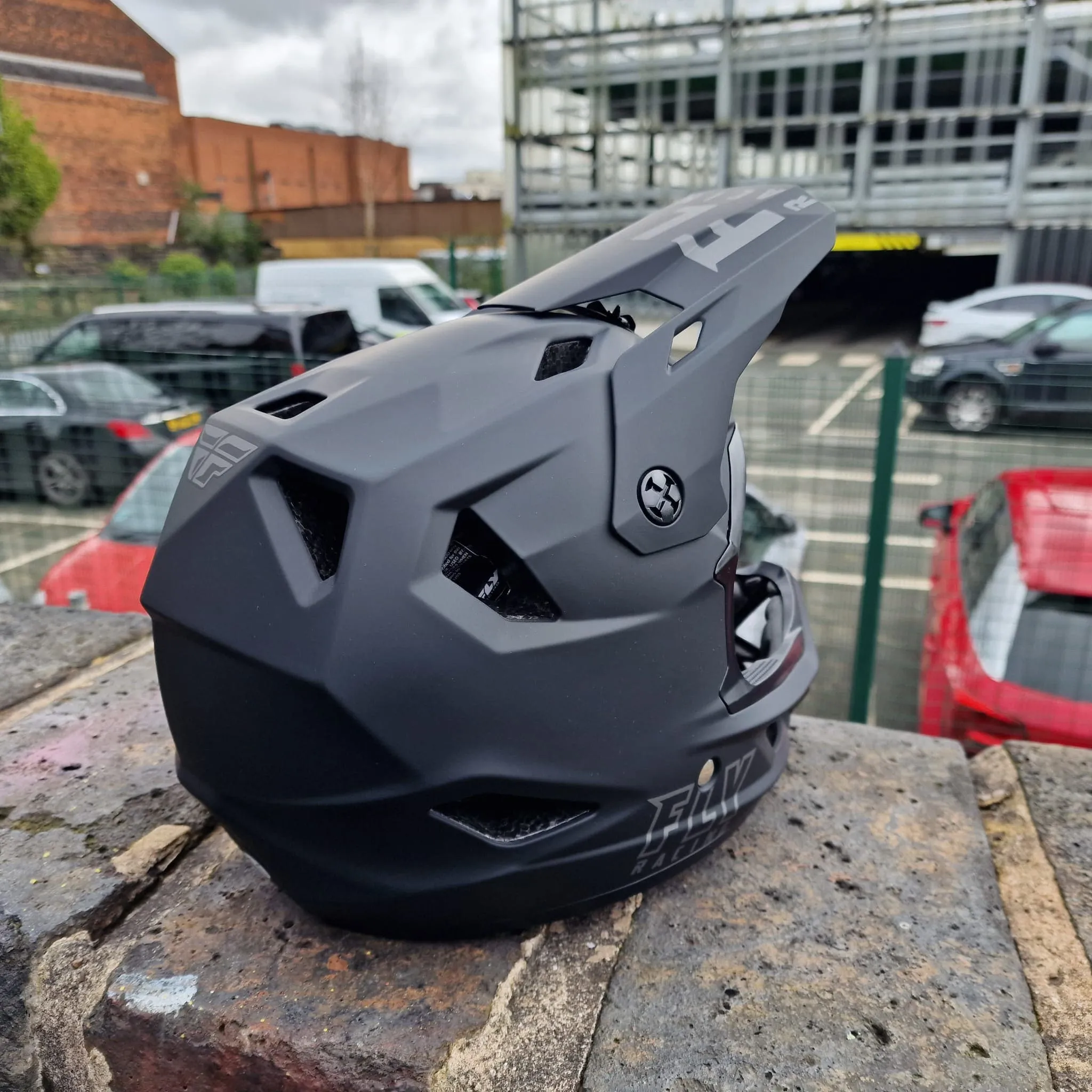 Fly Racing Rayce Helmet Matte Black