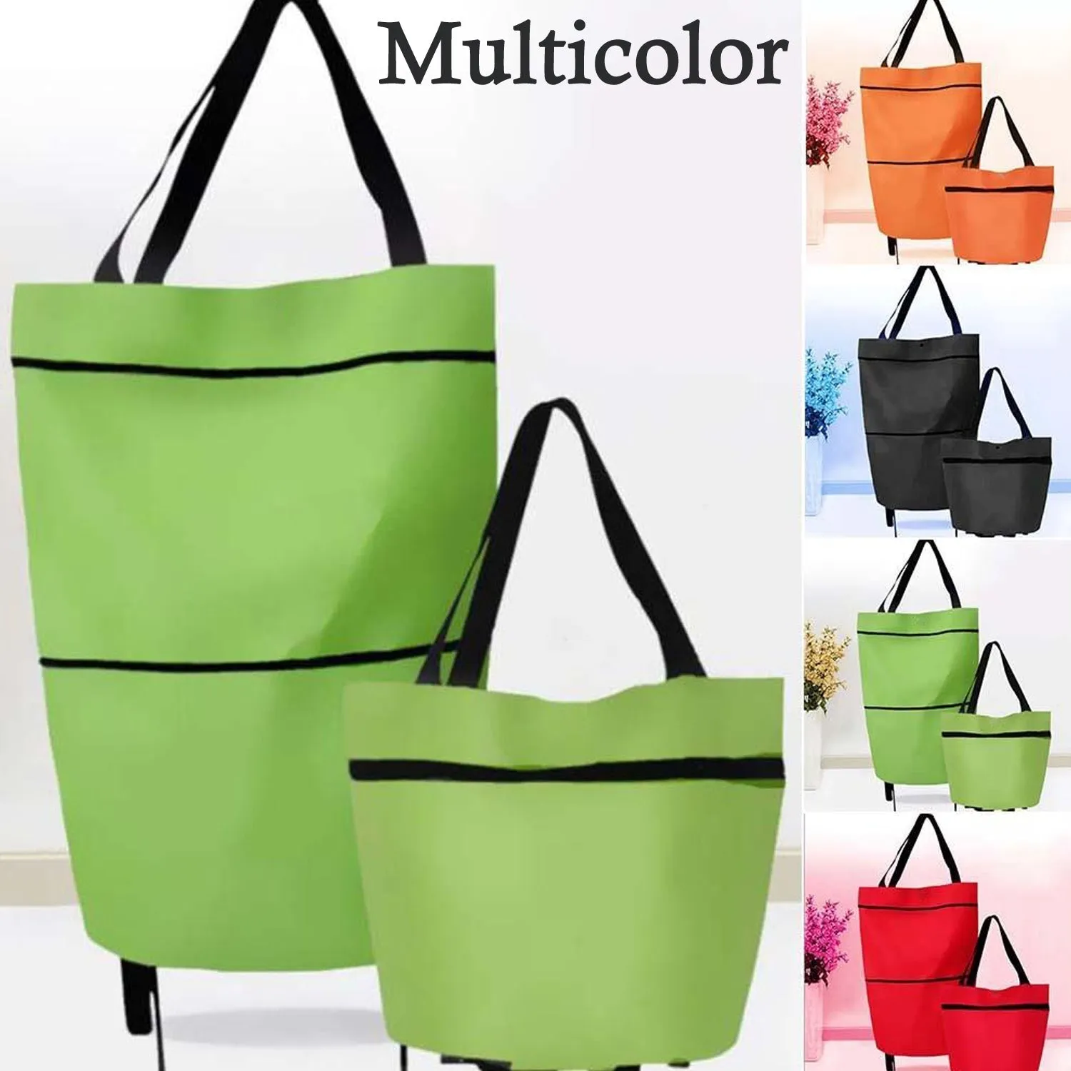 Folding For Shopping Massive markdown Bags Cart Luggage Bag Trolley Travel Quick resolution