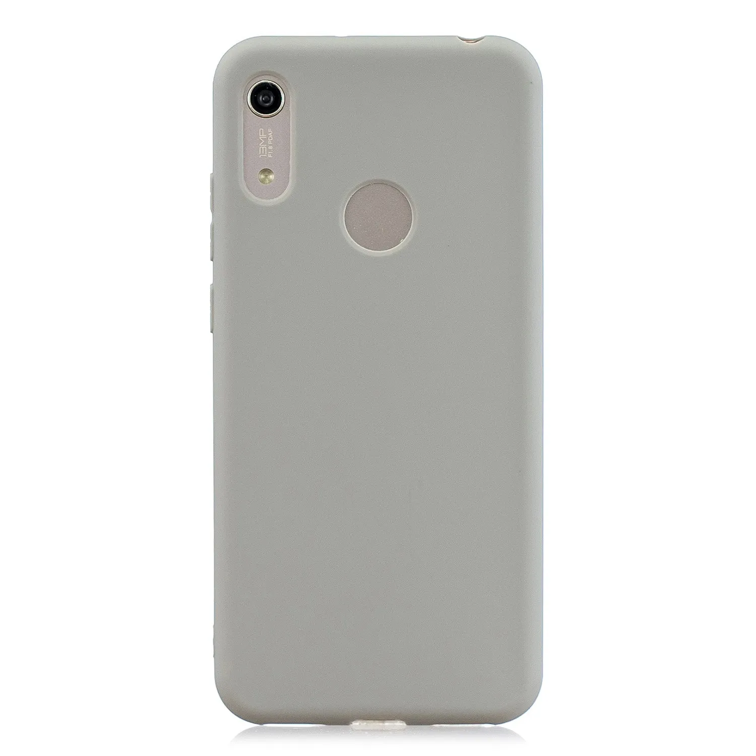 For HUAWEI Y6 2019 Lovely Candy Color Matte TPU Anti-scratch Non-slip Protective Cover Back Case 9
