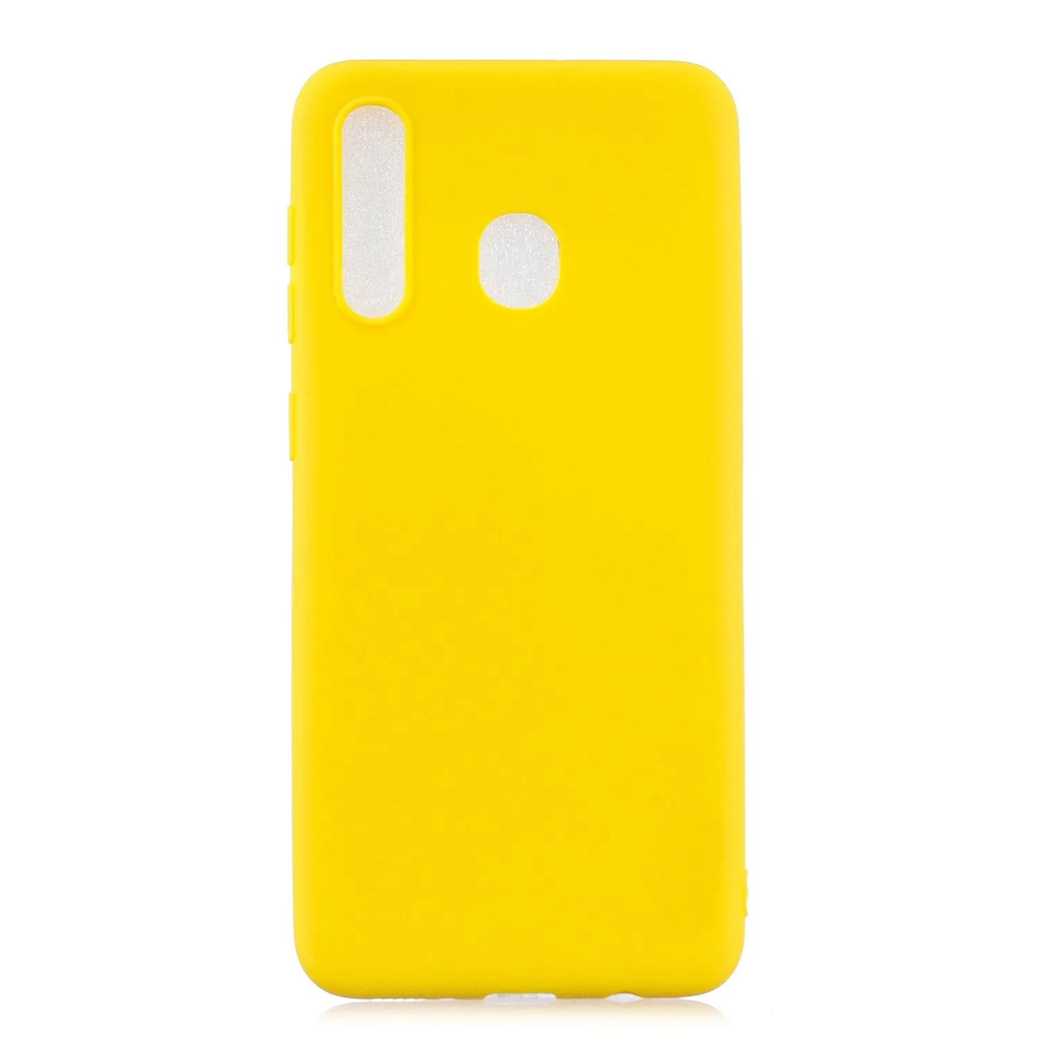 For HUAWEI Y9 2019 Lovely Candy Color Matte TPU Anti-scratch Non-slip Protective Cover Back Case Light pink