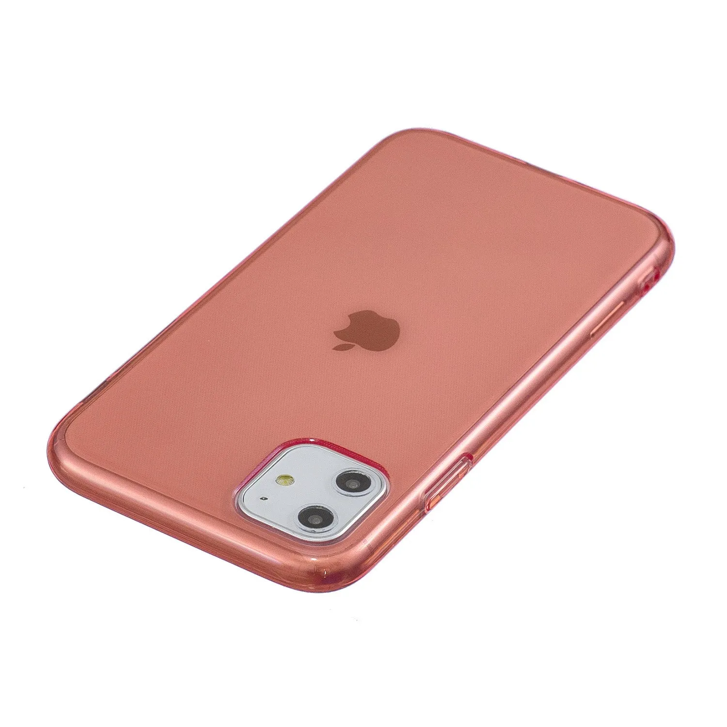 for iPhone 11 / 11 Pro / 11 Pro Max Clear Colorful TPU Back Cover Cellphone Case Shell Green