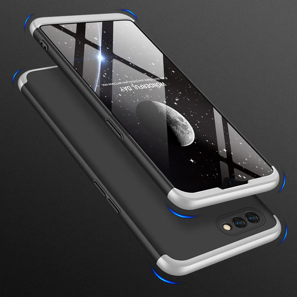 For OPPO A12 Mobile Phone Cover 360 Degree Full Protection Phone Case blue