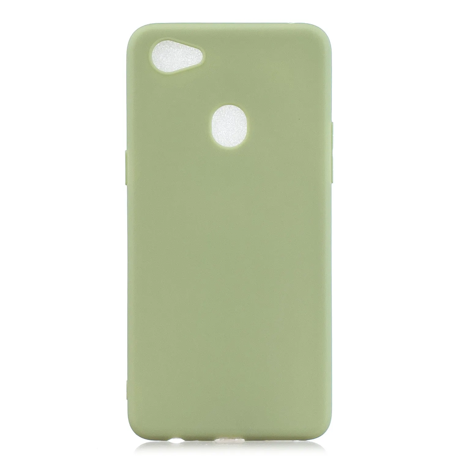For OPPO F7 Lovely Candy Color Matte TPU Anti-scratch Non-slip Protective Cover Back Case 9