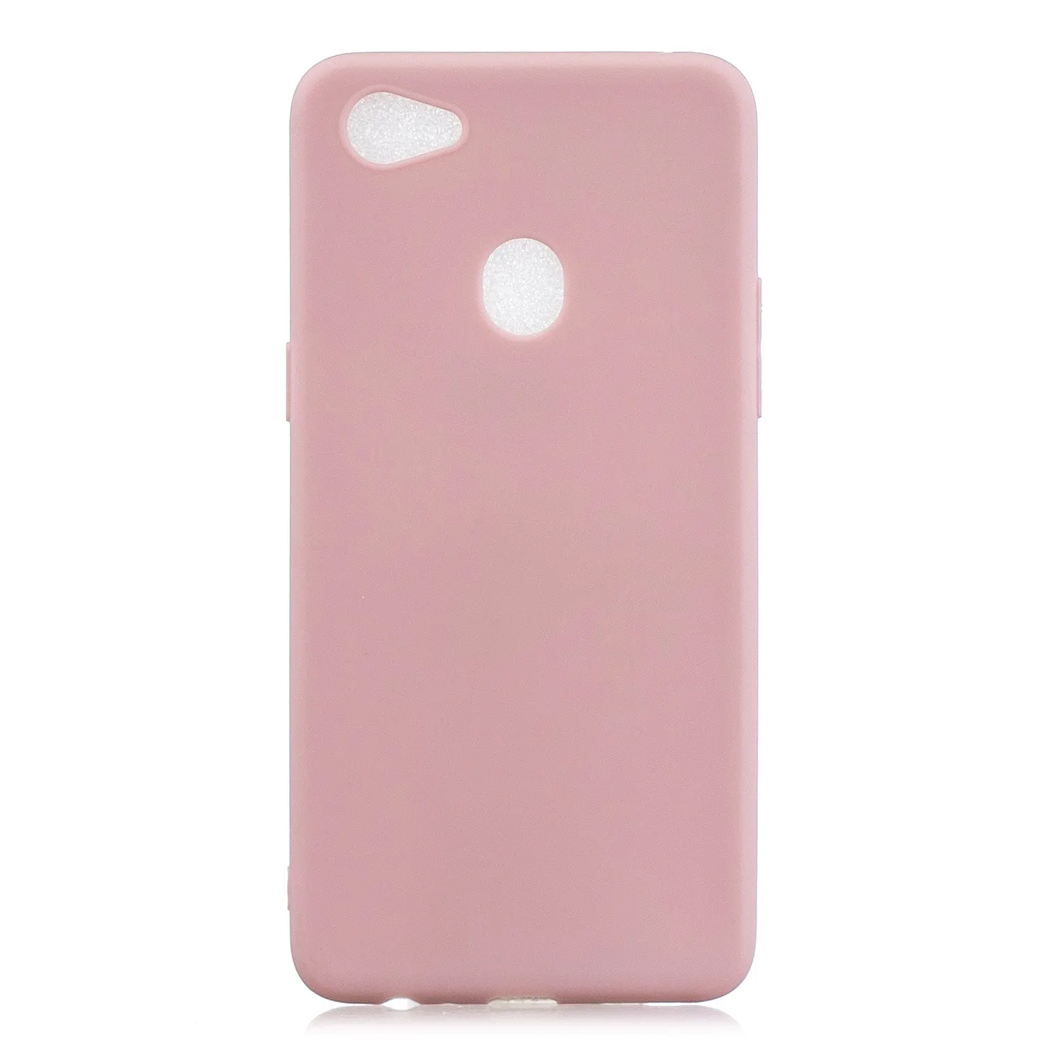 For OPPO F7 Lovely Candy Color Matte TPU Anti-scratch Non-slip Protective Cover Back Case 9