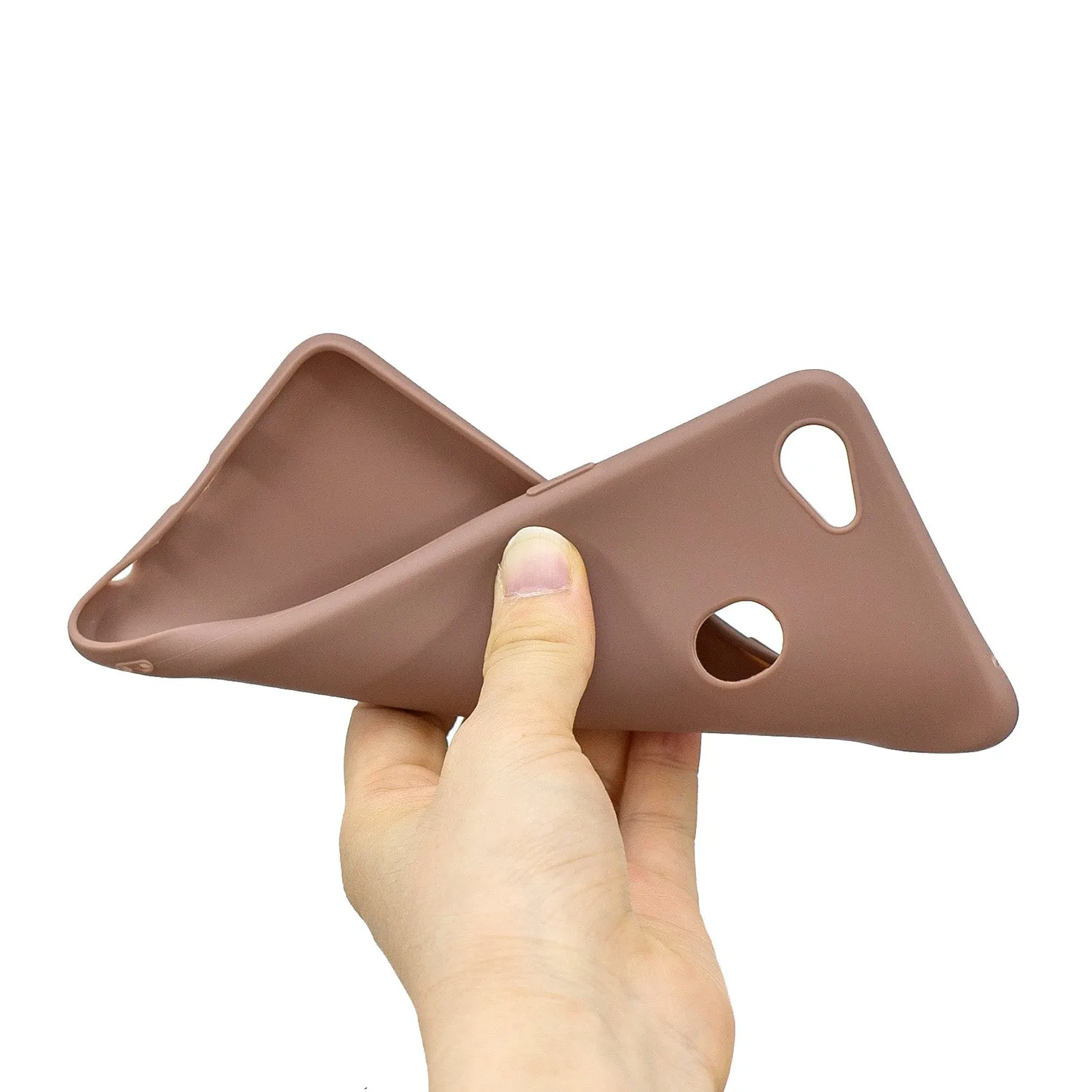 For OPPO F7 Lovely Candy Color Matte TPU Anti-scratch Non-slip Protective Cover Back Case 9