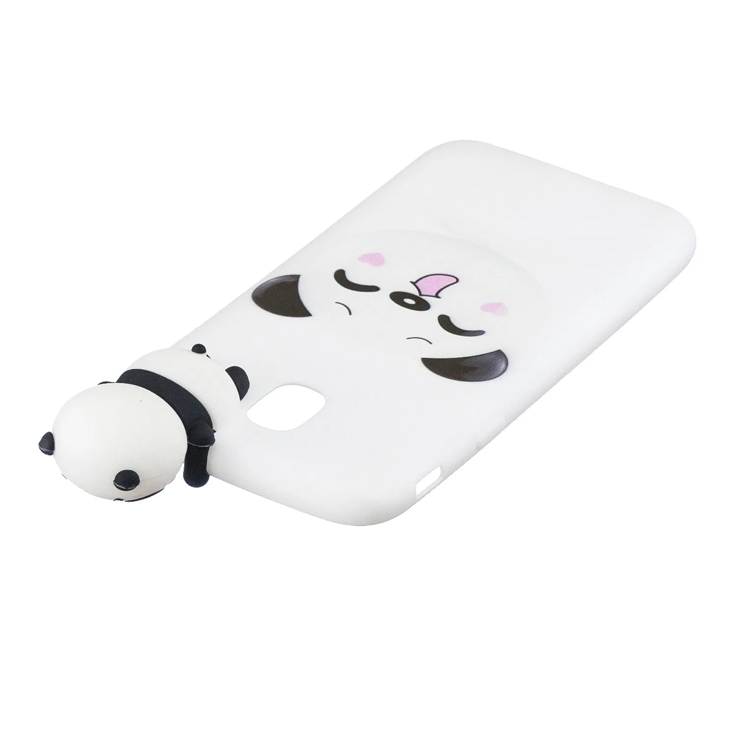 For Redmi 8A 3D Cartoon Painting Back Cover Soft TPU Mobile Phone Case Shell Big white bear