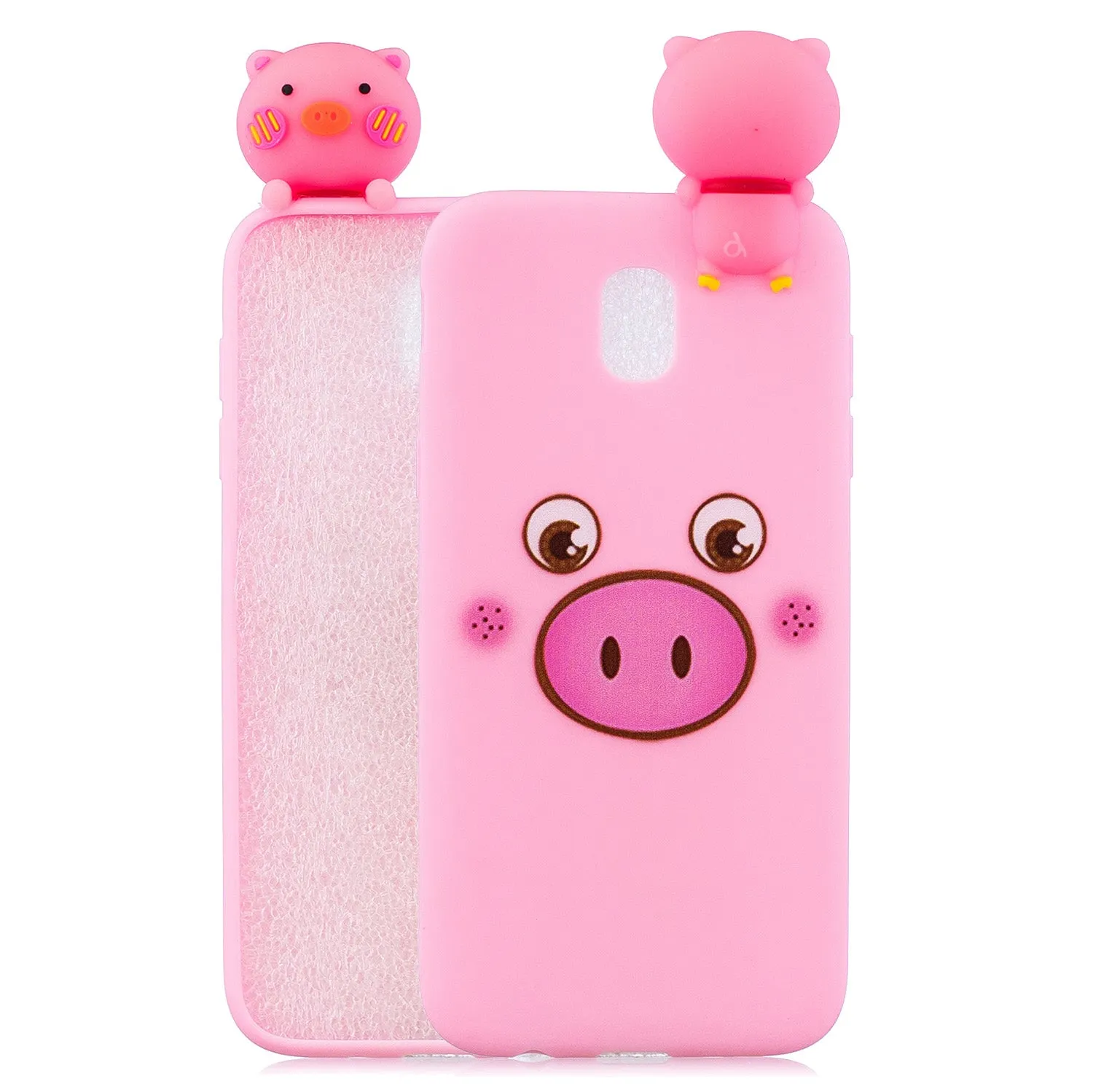 For Redmi 8A 3D Cartoon Painting Back Cover Soft TPU Mobile Phone Case Shell Big white bear