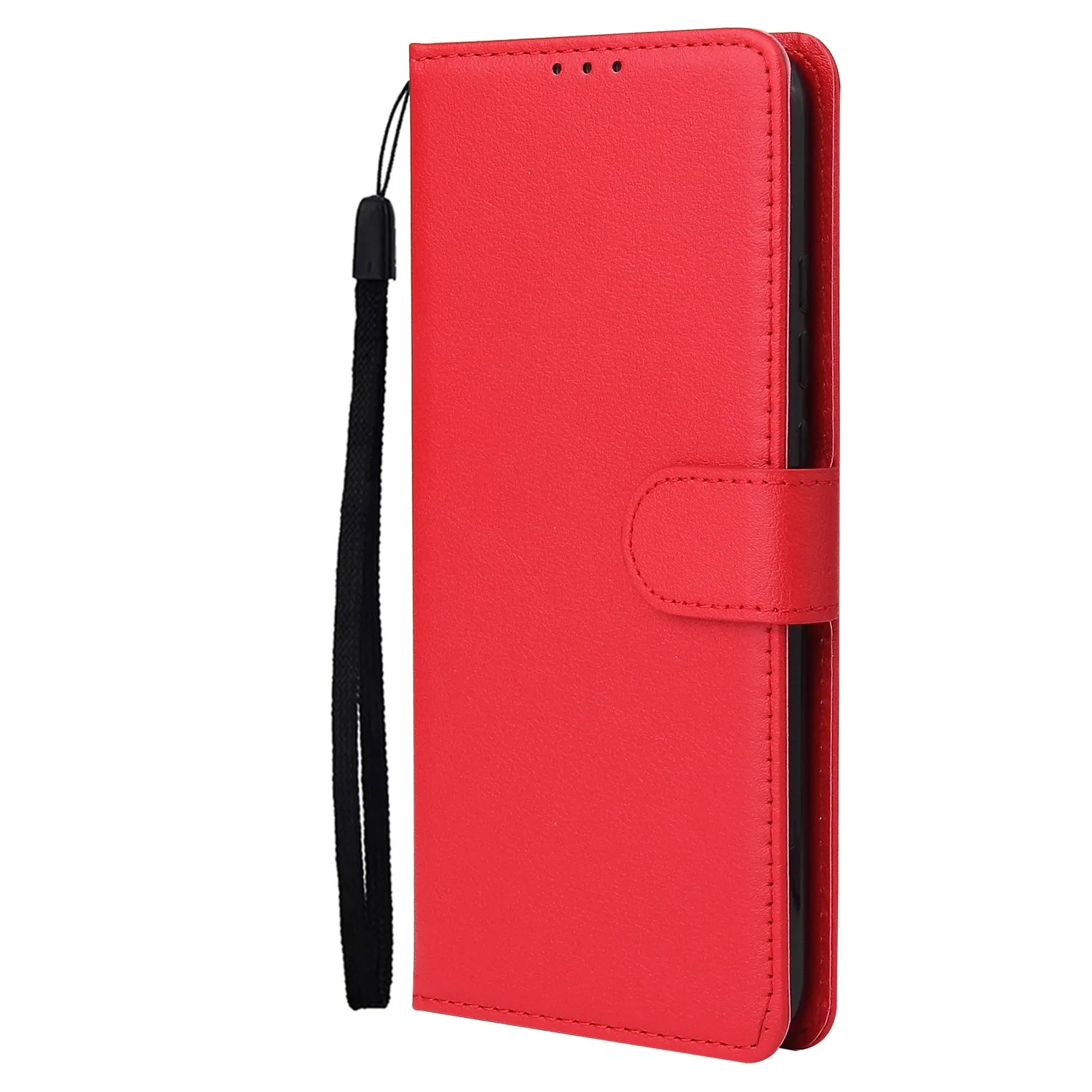 For Redmi 9A/Redmi 9C PU Leather Mobile Phone Cover with 3 Cards Slots Phone Frame brown