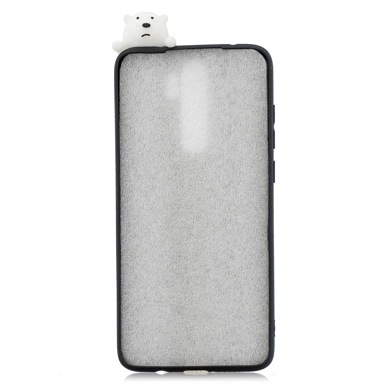 For Redmi NOTE 8 NOTE 8 pro 3D Color Painting Pattern Drop Protection Soft TPU Back Cover Mobile Phone Case black