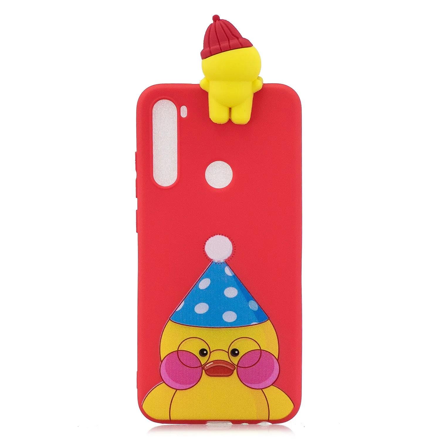 For Redmi NOTE 8 NOTE 8 pro 3D Color Painting Pattern Drop Protection Soft TPU Back Cover Mobile Phone Case Light blue