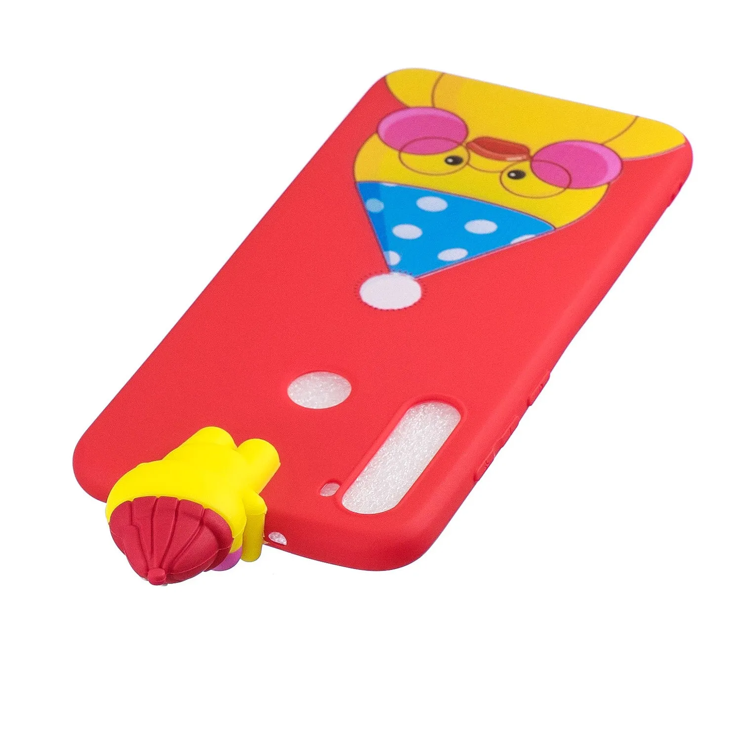 For Redmi NOTE 8 NOTE 8 pro 3D Color Painting Pattern Drop Protection Soft TPU Back Cover Mobile Phone Case yellow
