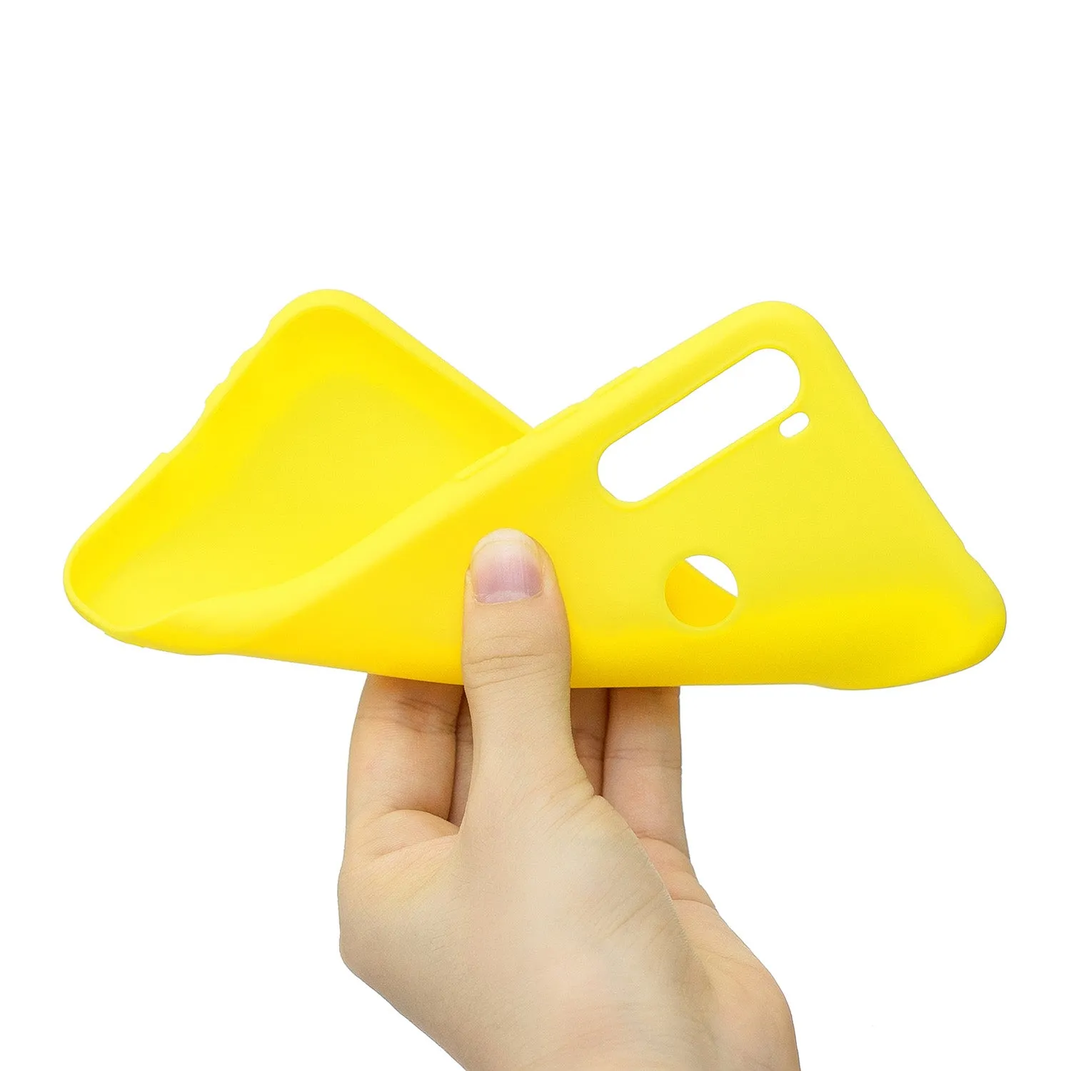 For Redmi NOTE 8 NOTE 8 Pro Soft Candy Color Frosted Surface Shockproof TPU Back Cover Mobile Phone Case yellow