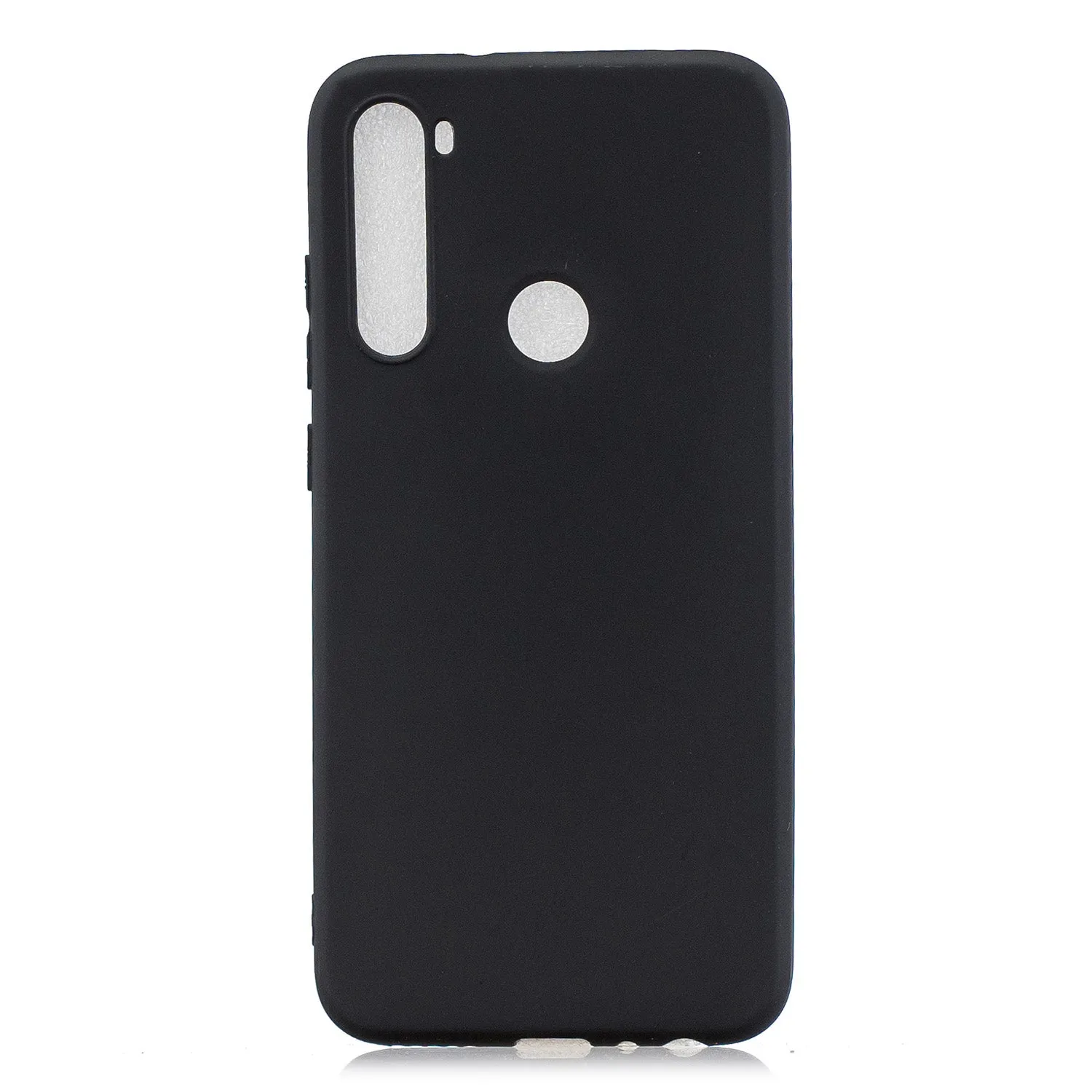 For Samsung A01/ A11/A21/A41/A51/A71/A81/A91 Mobile Phone Case Lovely Candy Color Matte TPU Anti-scratch Non-slip Protective Cover Back Case 1 black