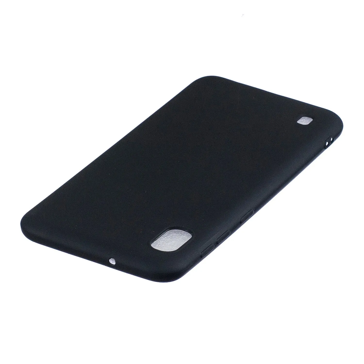 For Samsung A01/ A11/A21/A41/A51/A71/A81/A91 Mobile Phone Case Lovely Candy Color Matte TPU Anti-scratch Non-slip Protective Cover Back Case 1 black